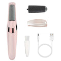 Rechargeable electric foot file and callus remover