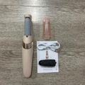 Rechargeable electric foot file and callus remover