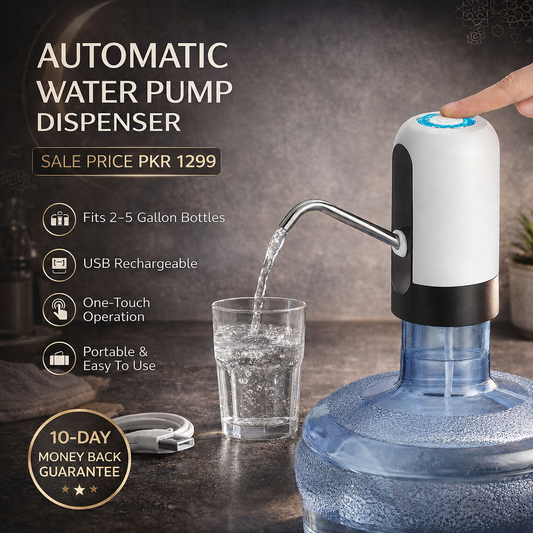Automatic Water Dispenser Pump - One Touch Smart Drinking