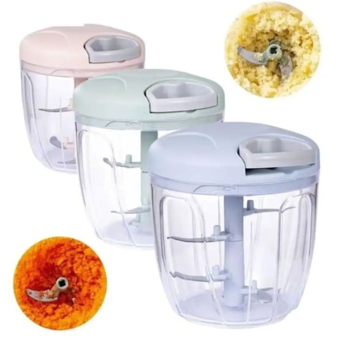 Manual speedy food chopper