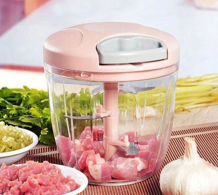 Manual speedy food chopper