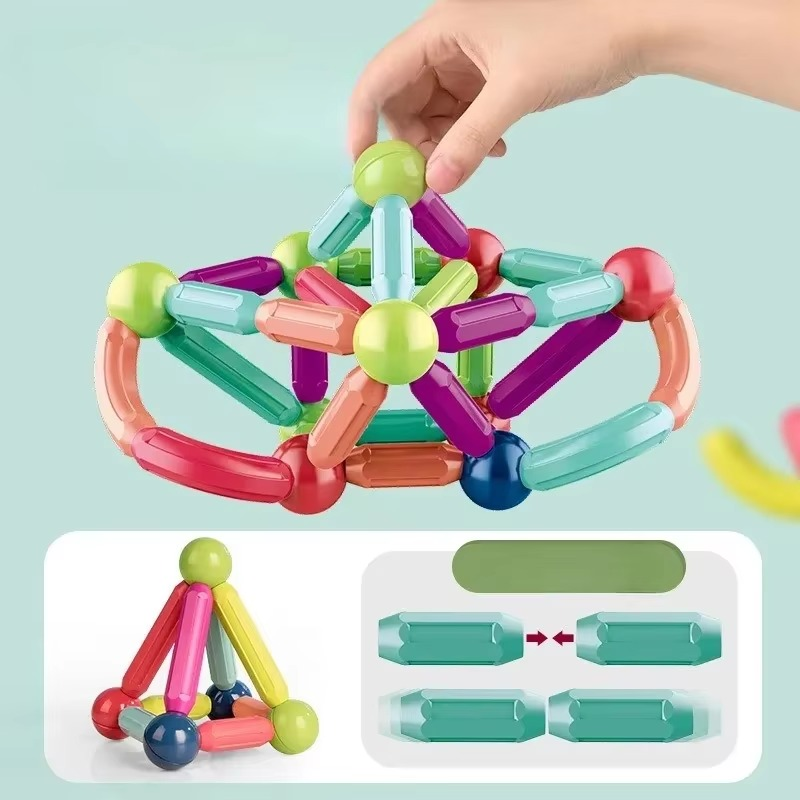 25 pcs Magnetic Building Blocks Educational Toy