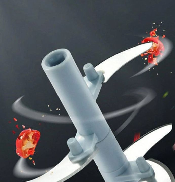 Manual speedy food chopper