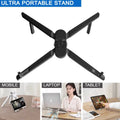 Foldable adjustable laptop stand