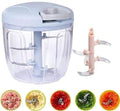 Manual speedy food chopper
