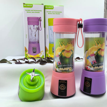 Mini Portable Blender Rechargeable Electric Fruit Juicer Mixers Rechargeable