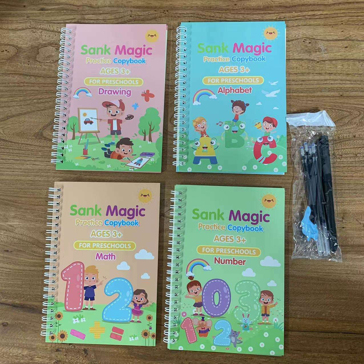 Water Magic + Sank Books Bundle – Kids’ Reusable Learning Fun