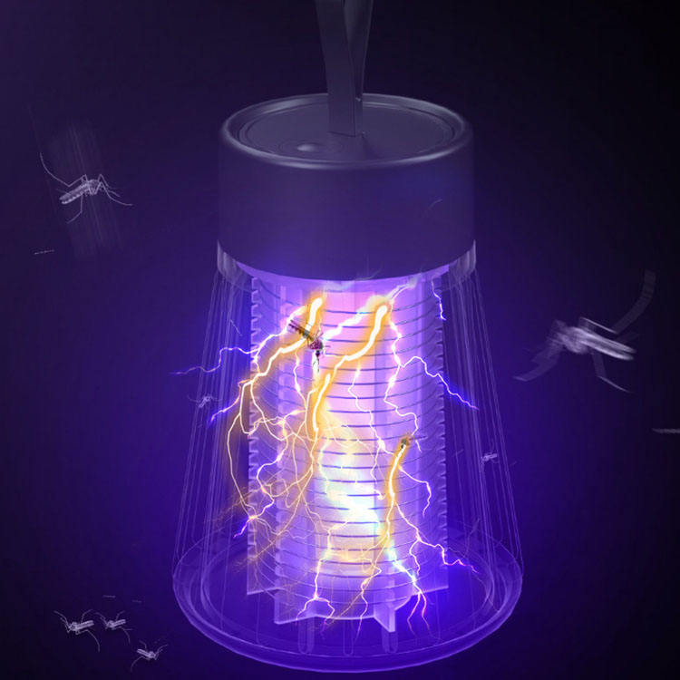 Portable USB Rechargeable Mosquito Killer Lamp – Indoor/Outdoor Bug Zapper