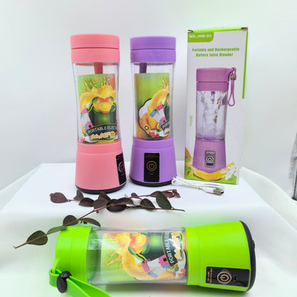 Mini Portable Blender Rechargeable Electric Fruit Juicer Mixers Rechargeable