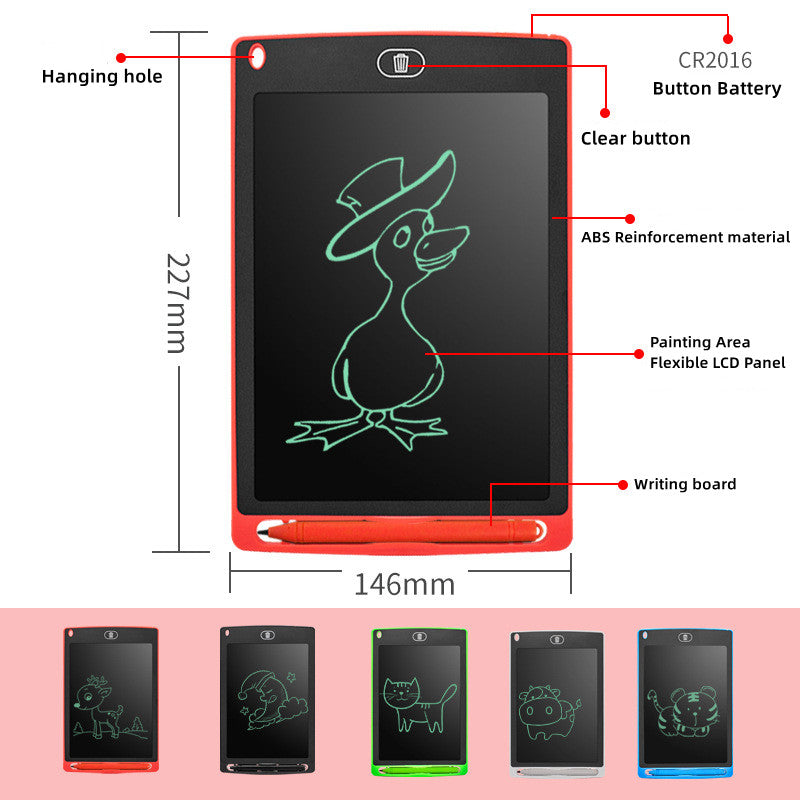 8.5 Inches LCD Writing Tablet For Kids